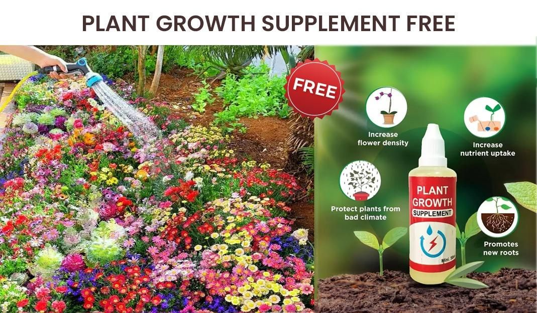 Buy Varieties of Flower Seeds Get Plant Growth Supplement Free